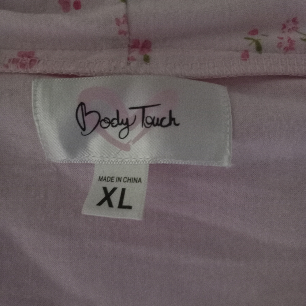 Body Touch Pink Robe sz XL - Picture 2 of 3